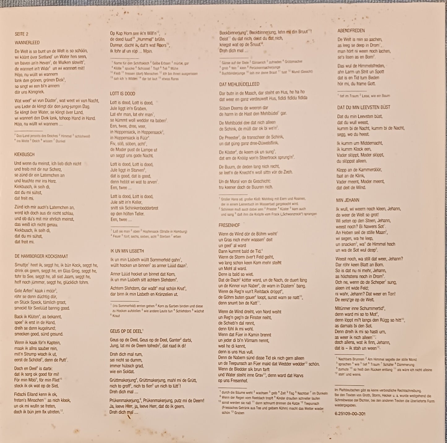 Bergedorf Kammerchor - Hellmut Wormsbacher: Wi singt plaff image 3