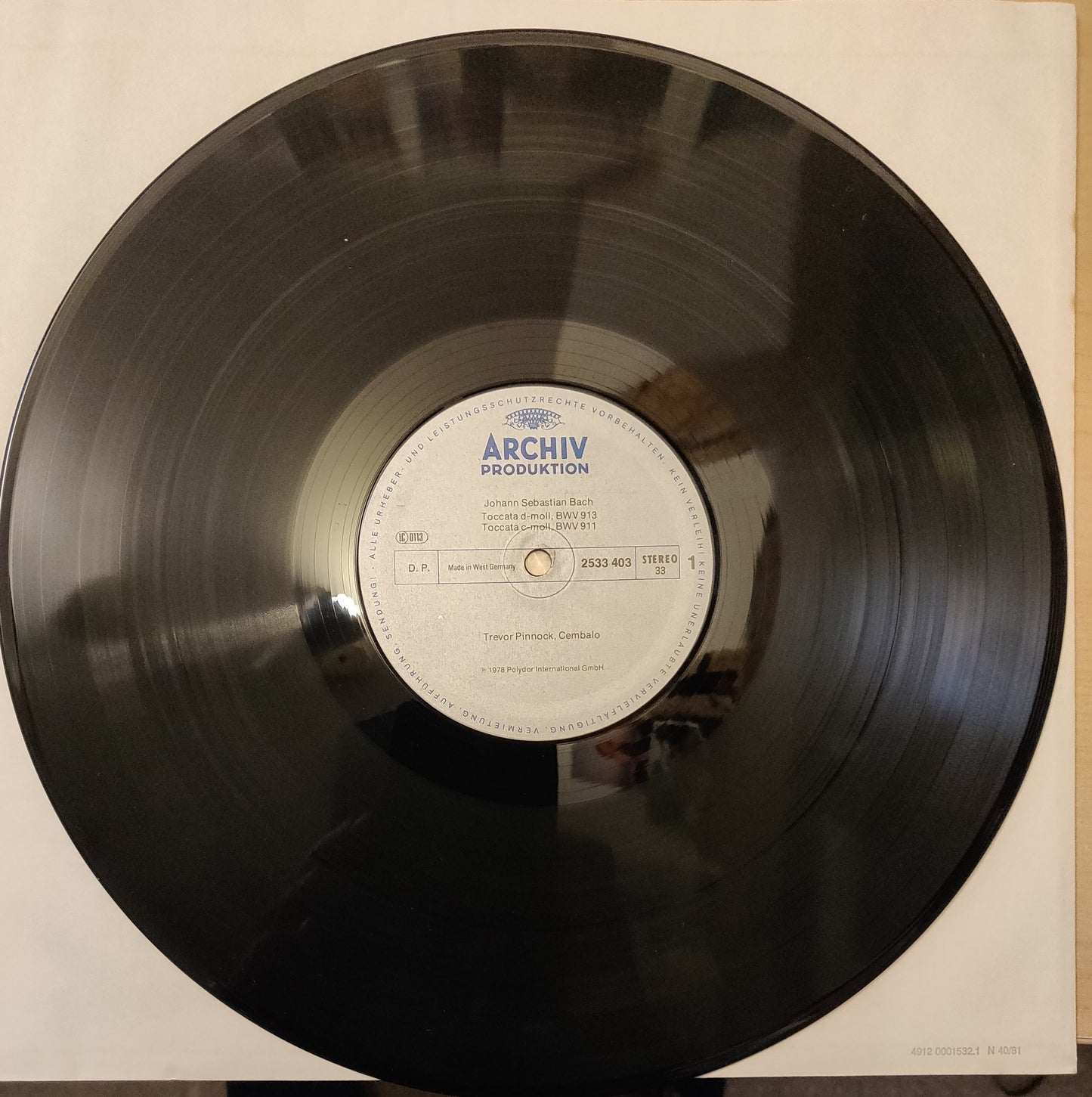 Johann Sebastian Bach - Trevor Pinnock – Toccaten (BWV 913 • 911 • 914 • 915 • 916) image 4