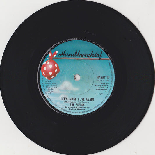 The Pearls - Let's Make Love Again (HANKY 10) image 2
