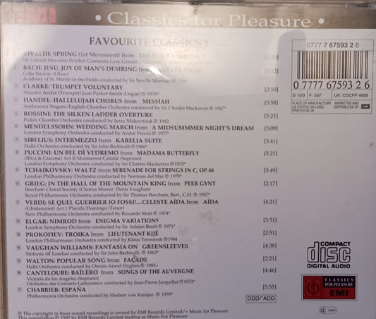 Favourite Classics 1 (0777 7 67593 2 6) image 2