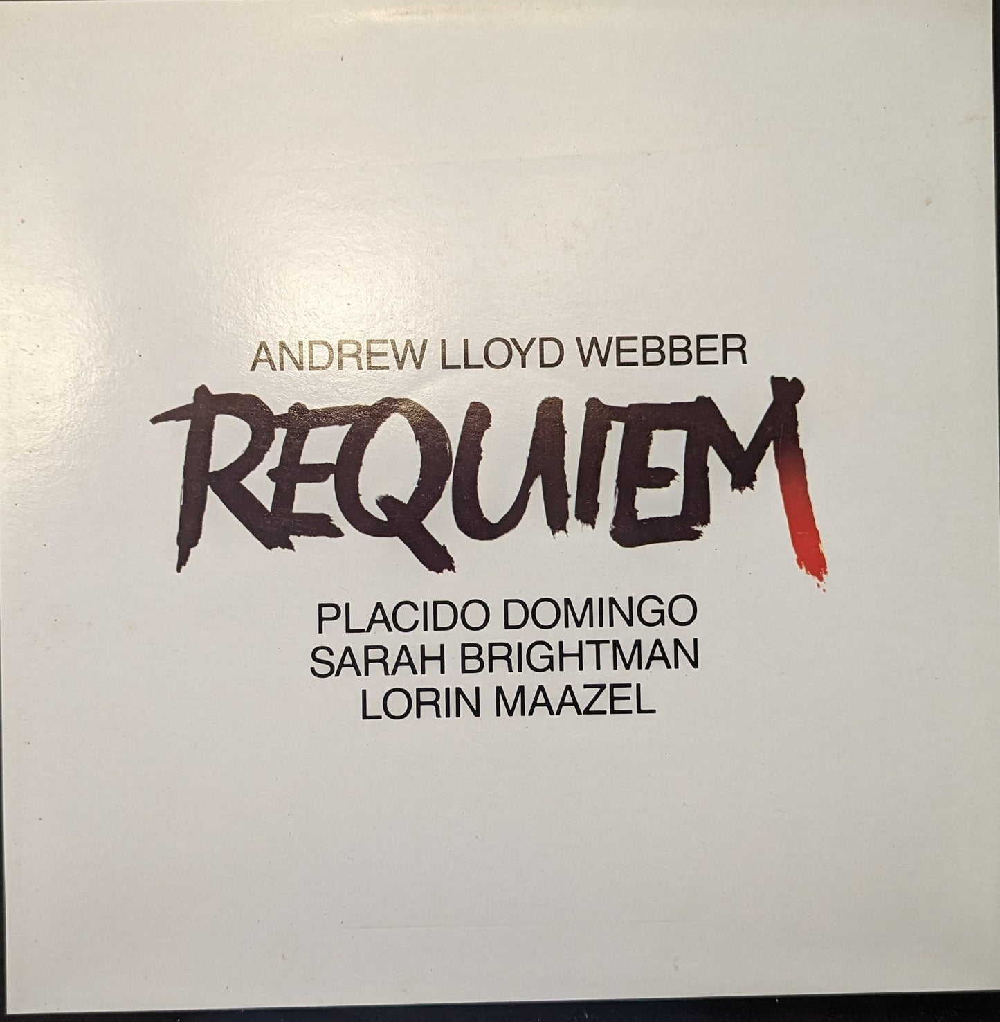 Andrew Lloyd Webber, Placido Domingo, Sarah Brightman, Lorin Maazel – Requiem image 1