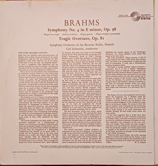 Brahms Symphony No. 4 in E Minor, Op 98 image 2