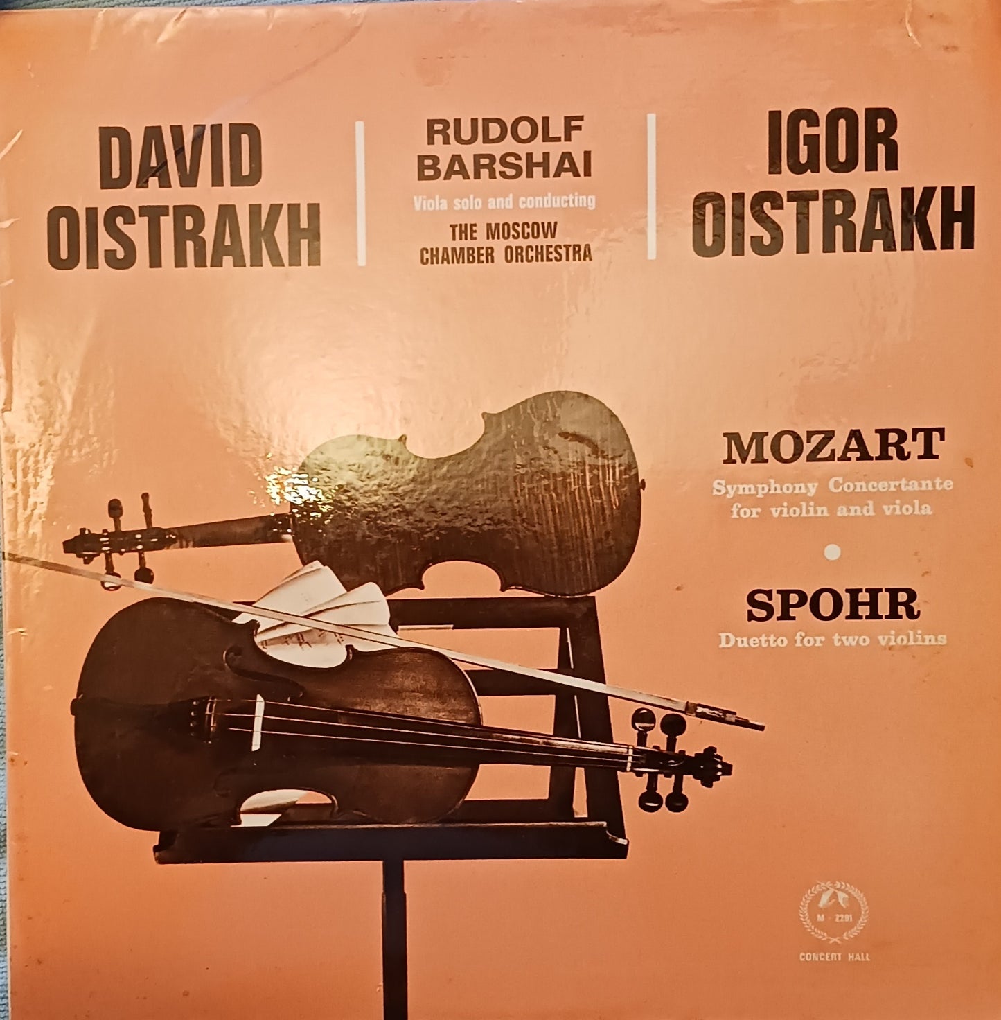 David Oistrakh, Igor Oistrakh, – Mozart-Spohr image 0