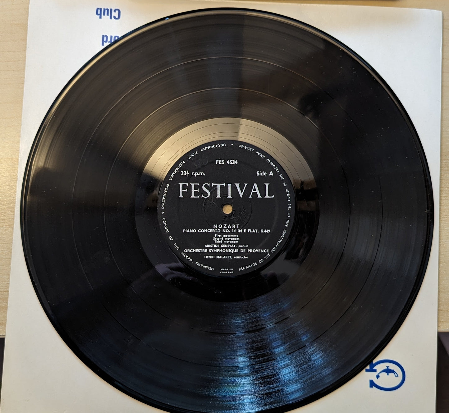 Mozart - Piano Concerto No 14 E Flat, K449/Beethoven Piano Concerto No 2 in B Flat, OP19 image 0