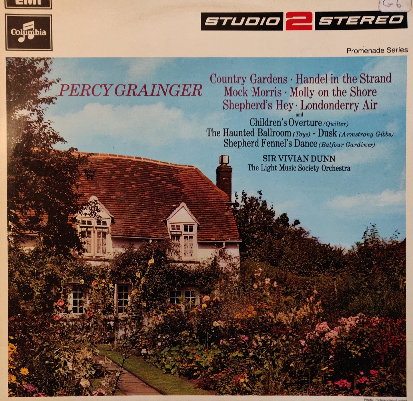 Percy Grainger, Sir Vivian Dunn, The Light Music Society Orchestra – Percy Grainger (TWO 295) image 1