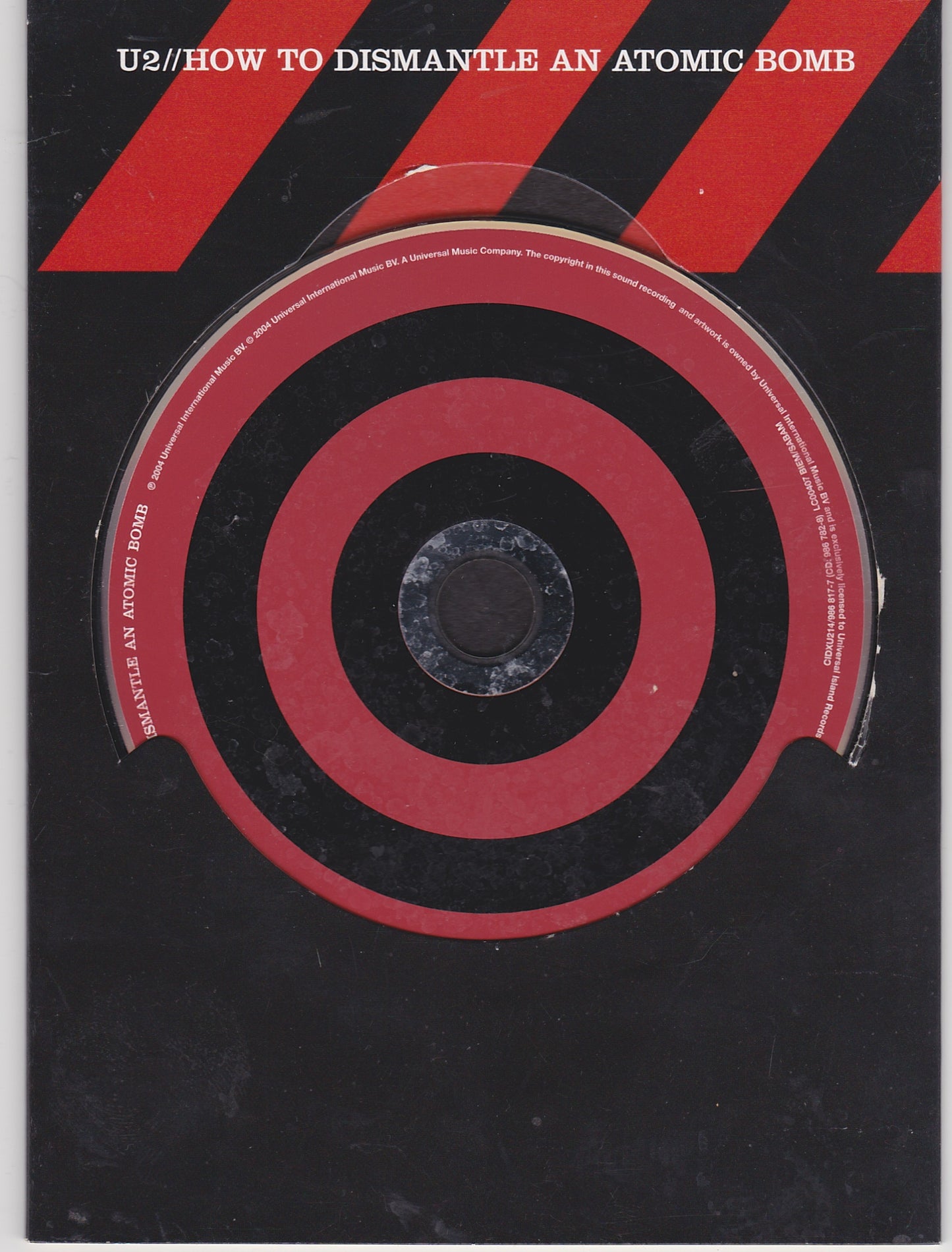 U2 – How To Dismantle an Atomic Bomb (CIDXU214/986 817 7) image 0