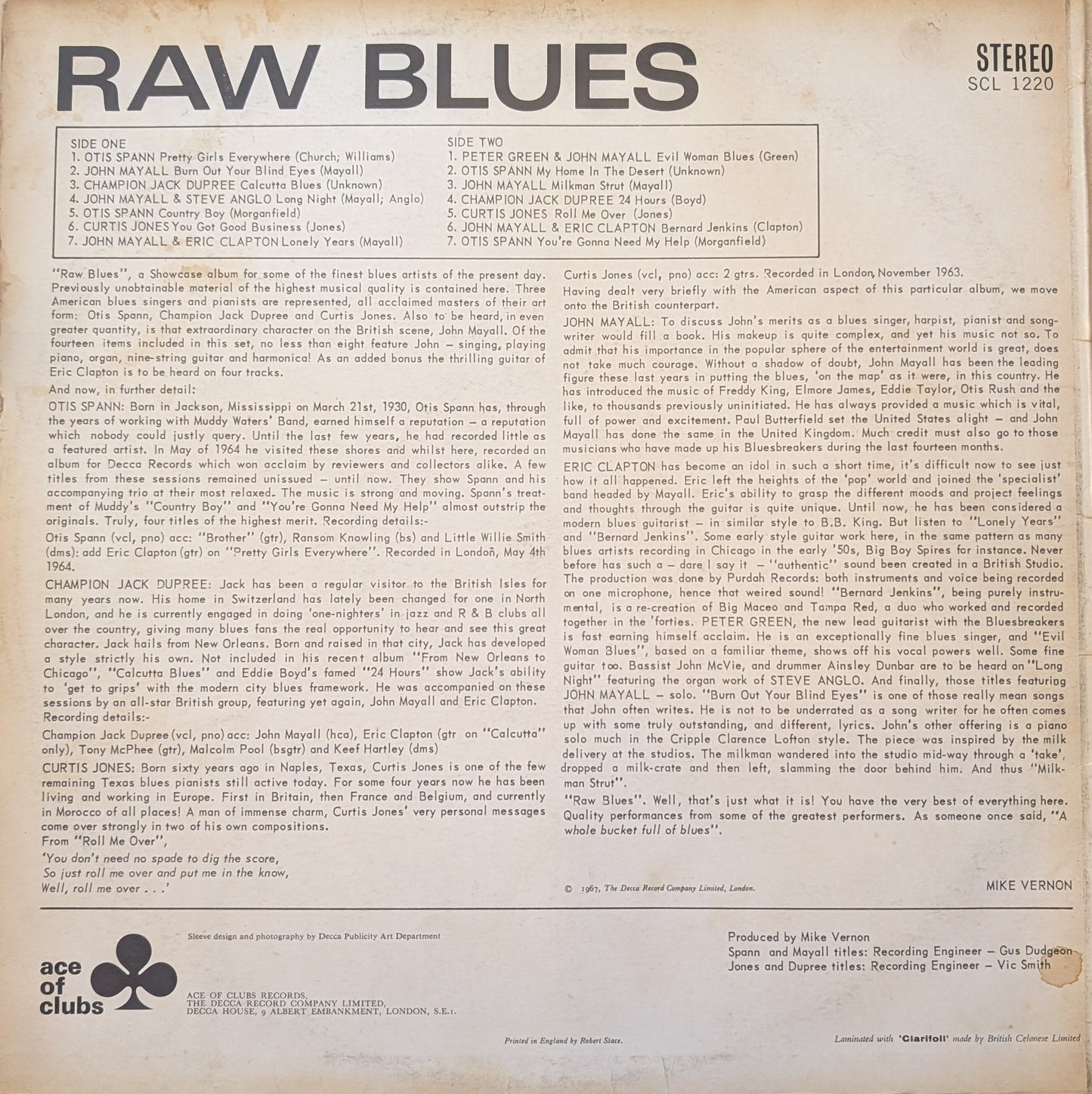 Various – Raw Blues