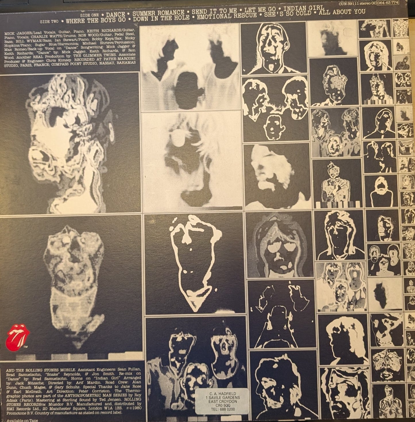 The Rolling Stones – Emotional Rescue - CUN 39111