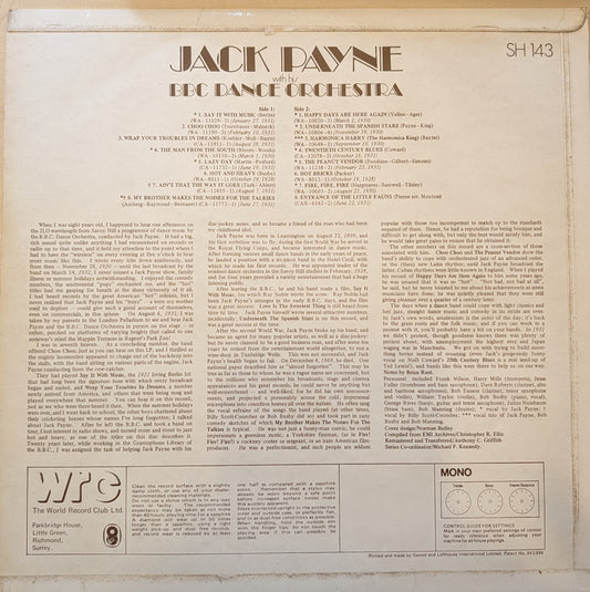 Jack Payne With His BBC Dance Orchestra