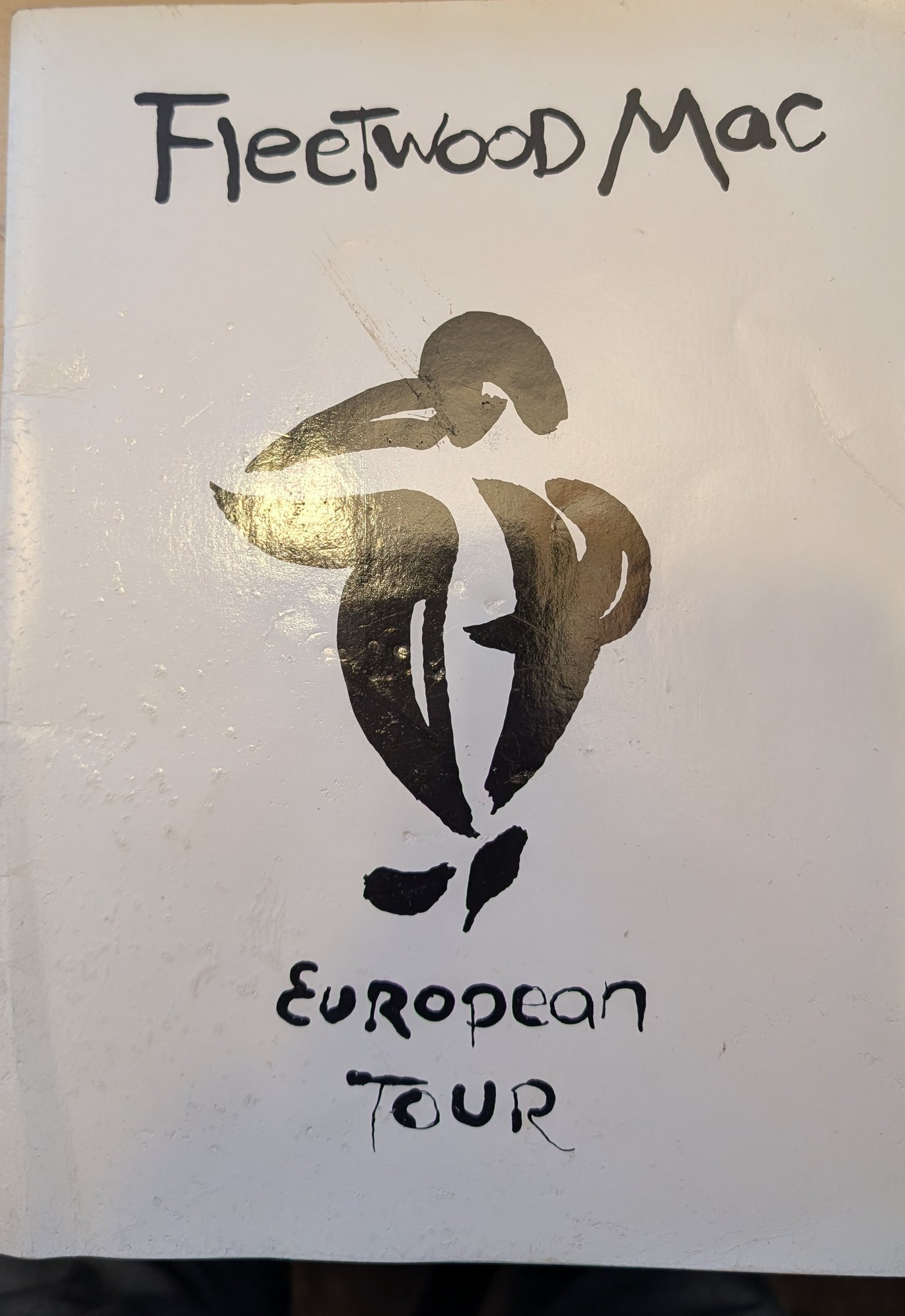Fleetwood Mac European Tour Programme printed in the UK