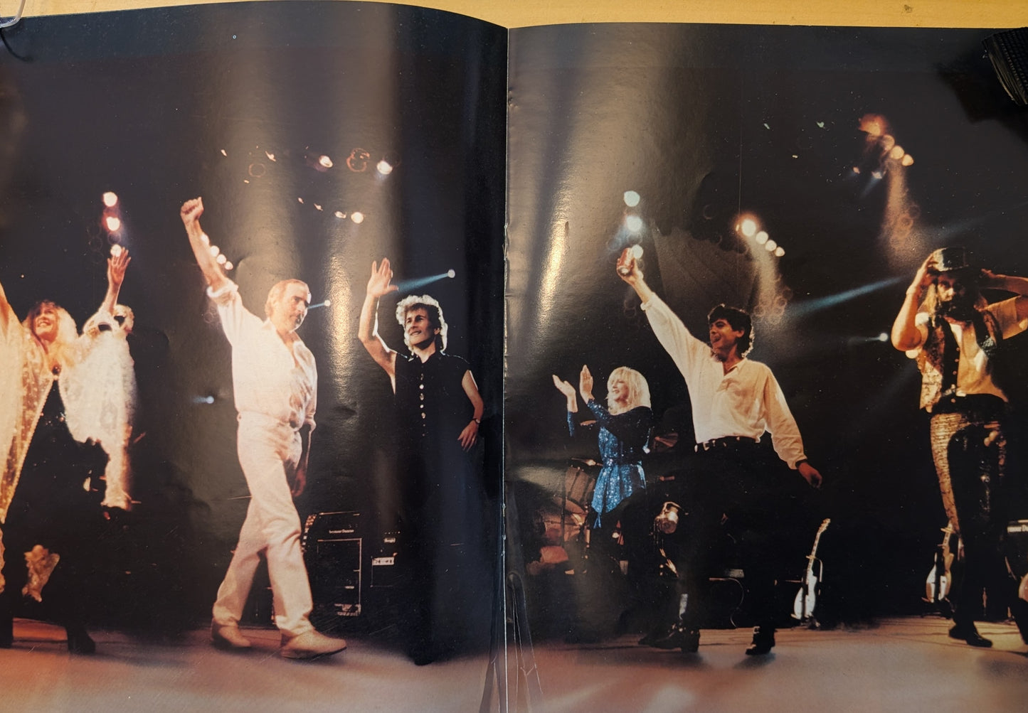 Fleetwood Mac European Tour Programme printed in the UK