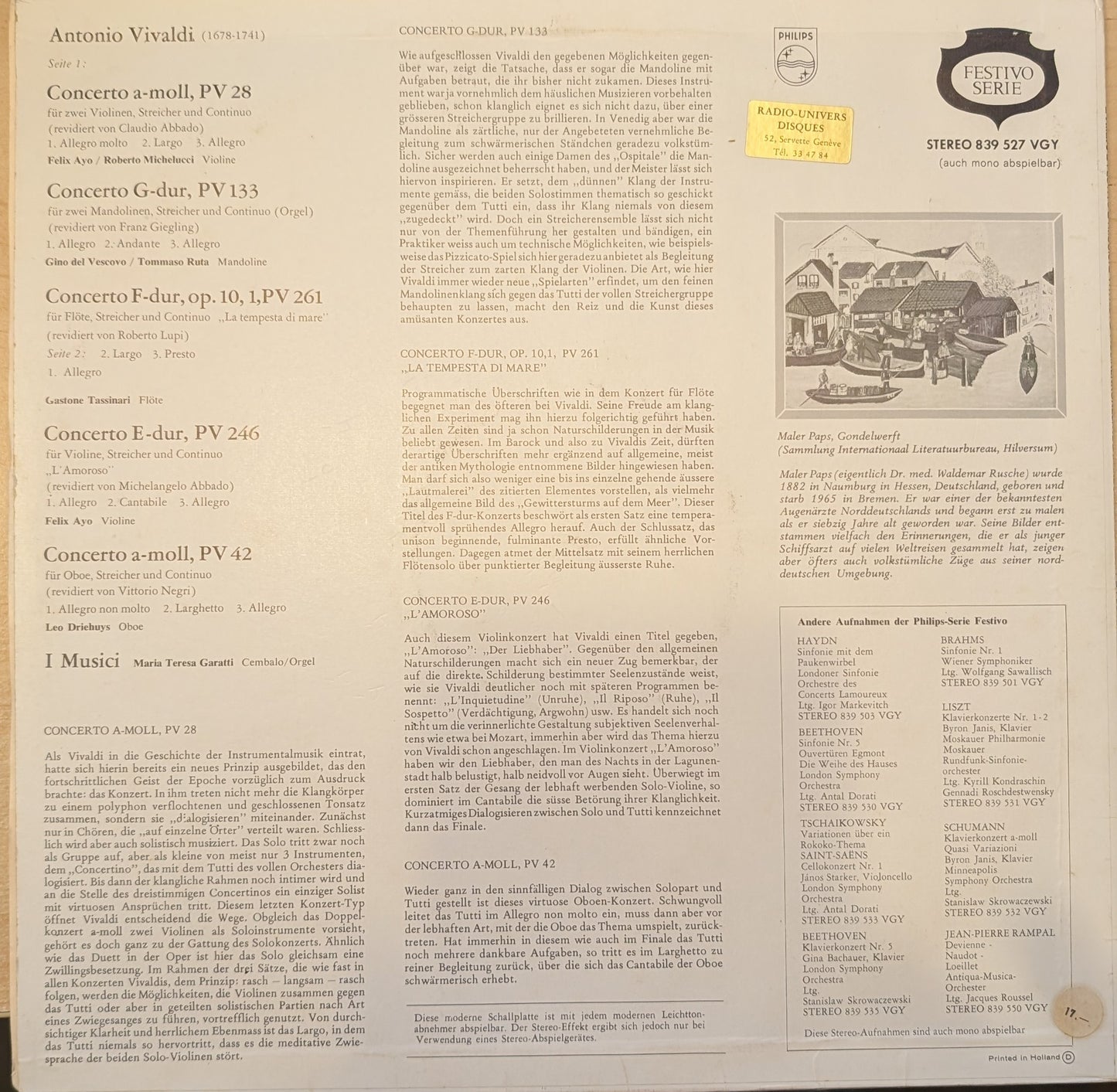 I Musici - Vivaldi