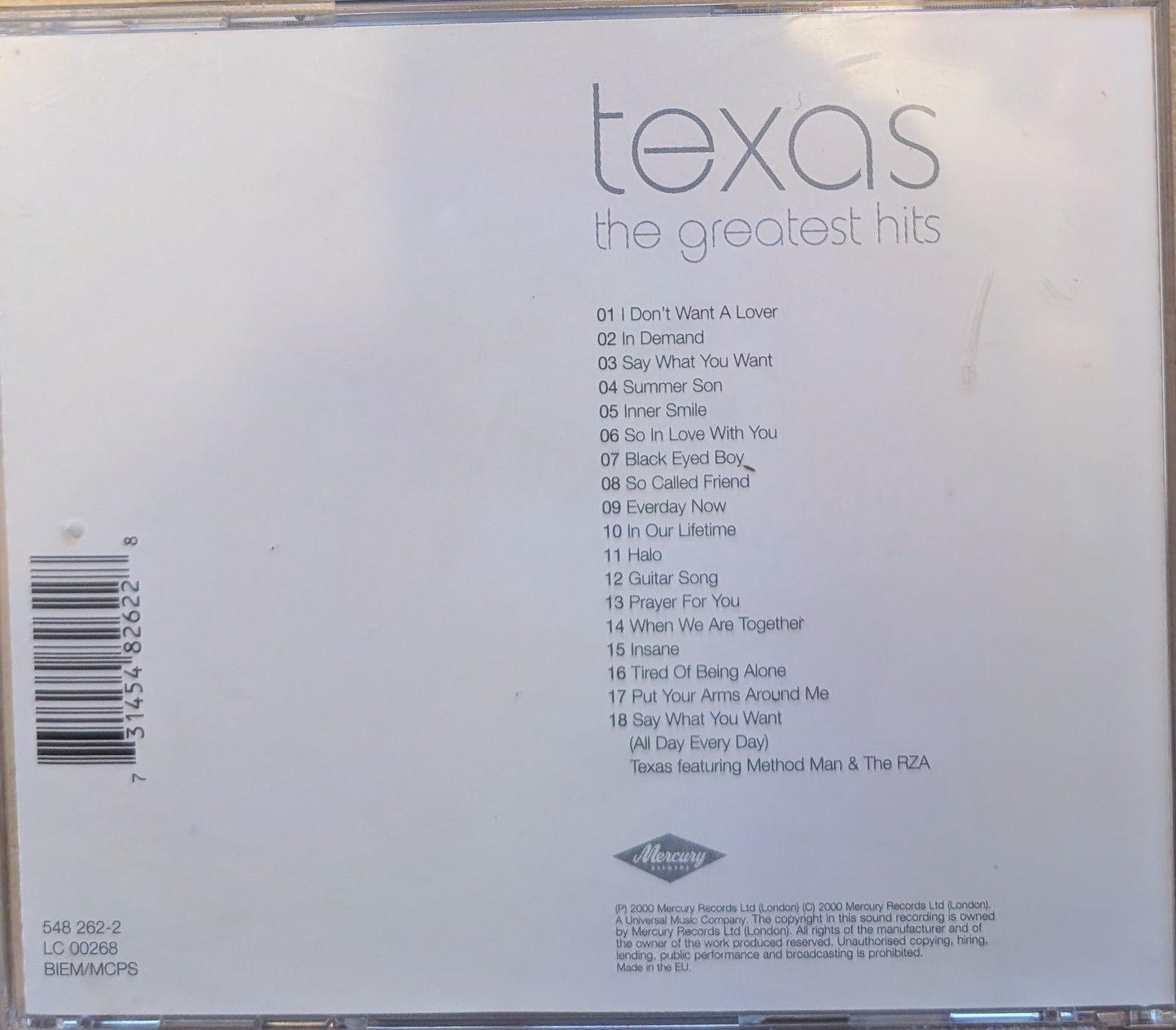 Texas – The Greatest Hits