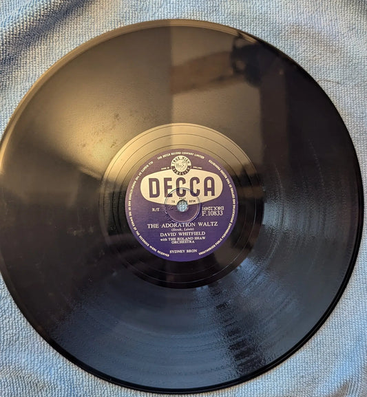 David Whitfield – The Adoration Waltz (F.10833) image 1