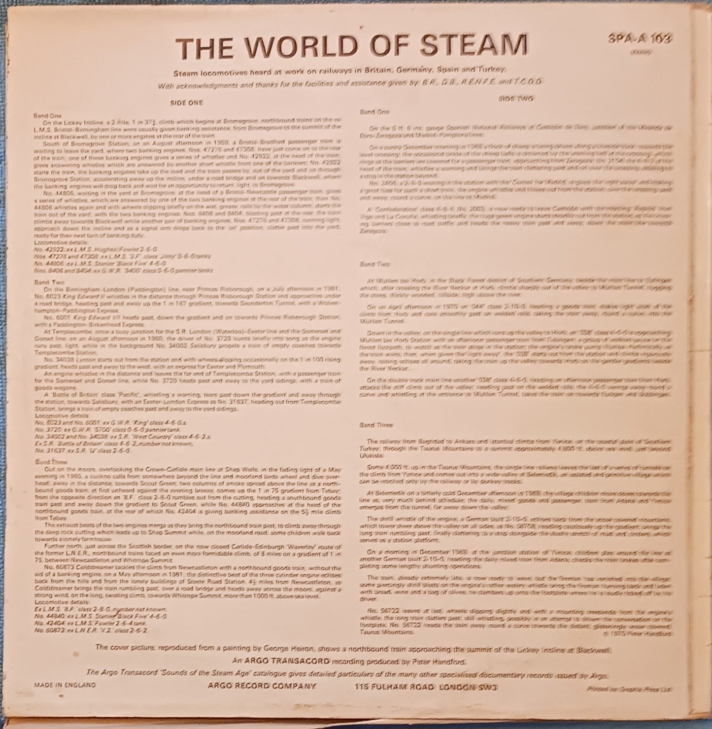 The World Of Steam - (SPAA103) image 2