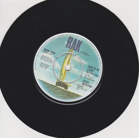 Suzi Quatro - She's in Love with You (RAK 299) image 1