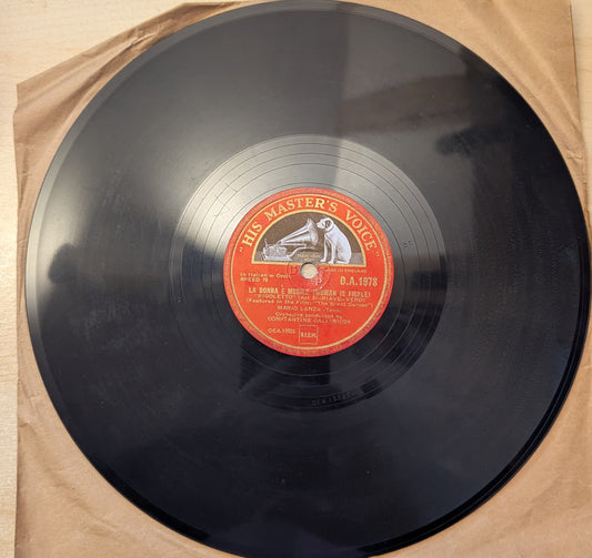 Mario Lanza – La Donna È Mobile(Woman Is Fickle) / The Loveliest Night Of The Year (D.A.1978) image 2