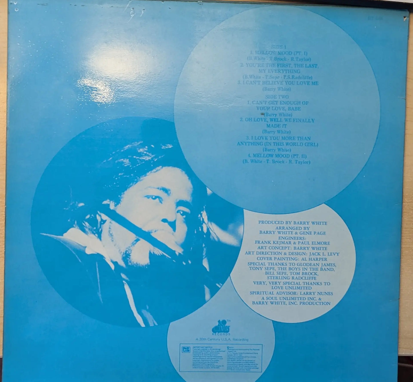 Barry White – Can't Get Enough (BT 444) image 3