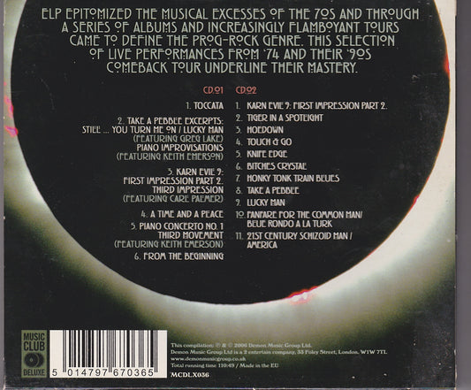 Emerson Lake and Palmer, Pomp and Ceromey Live image 2