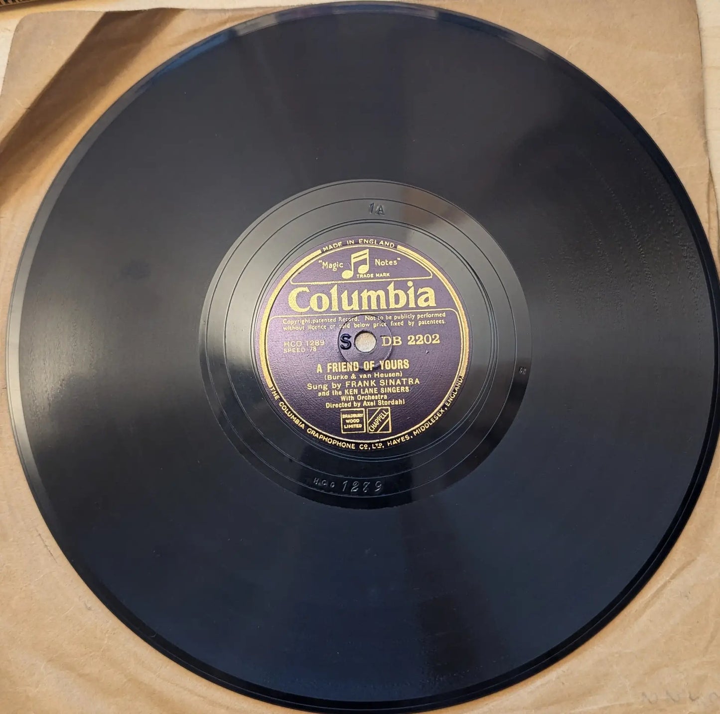 Frank Sinatra – A Friend Of Yours / Nancy (With The Laughing Face) image 0