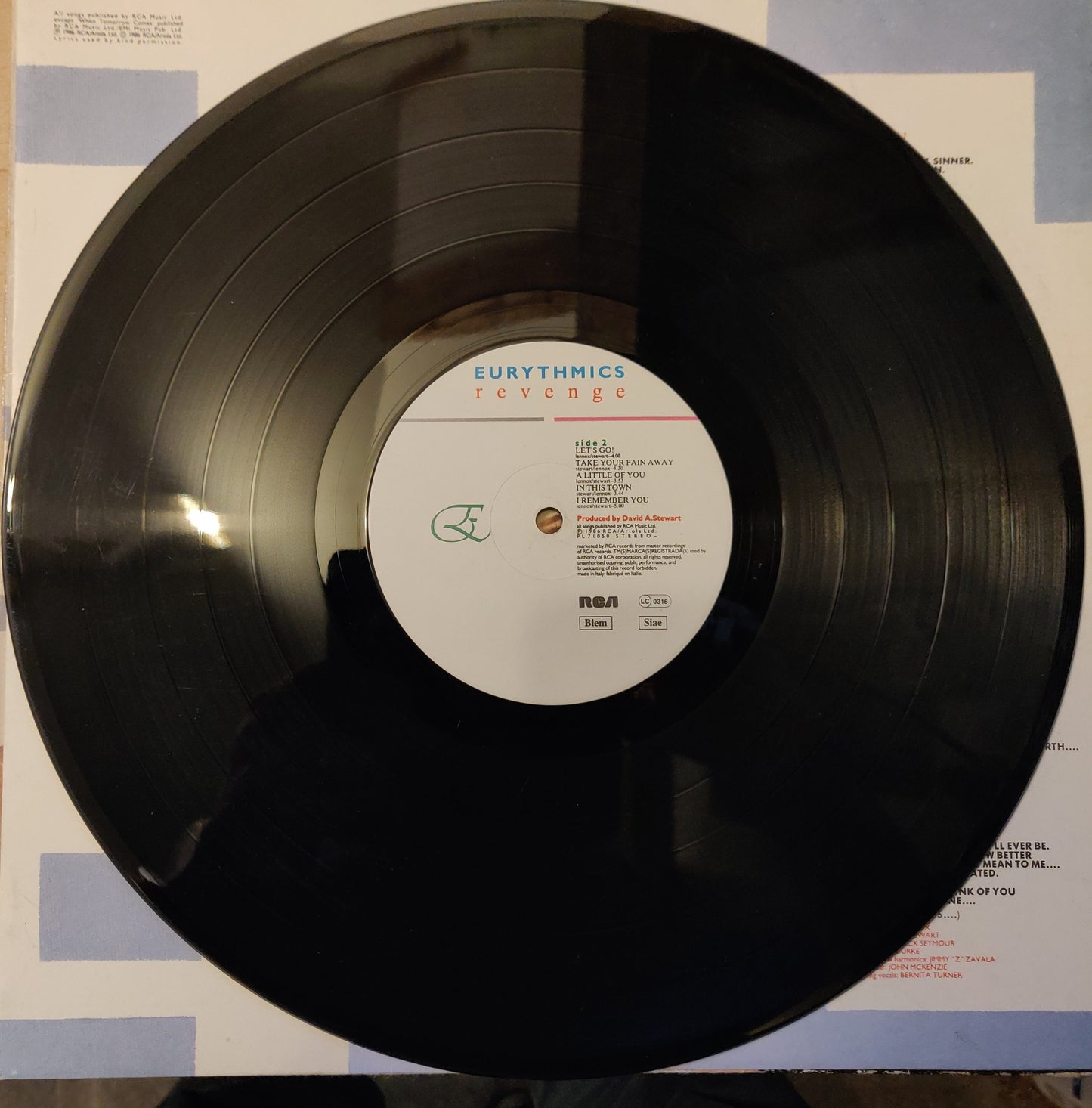 Eurythmics – Revenge (PL71050) image 6