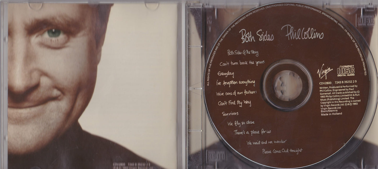 Phil Collins - Both Sides (CDV2800 7243 8 39232 2 9) image 3