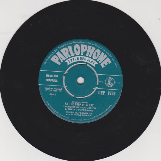 Flanders and Swan - At the Drop of a Hat (GEP 8725) image 1