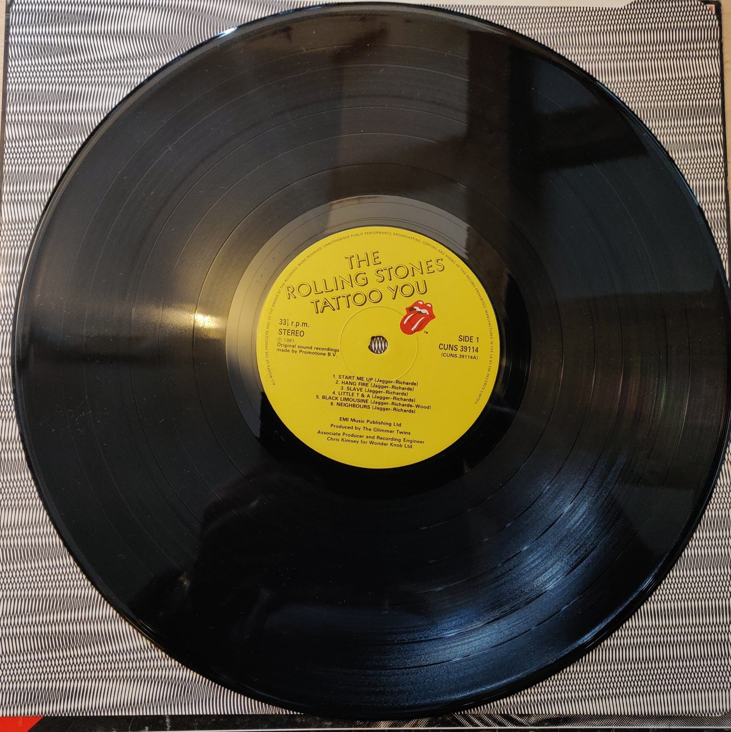 Rolling Stones – Tattoo You (CUNS 39114) image 6