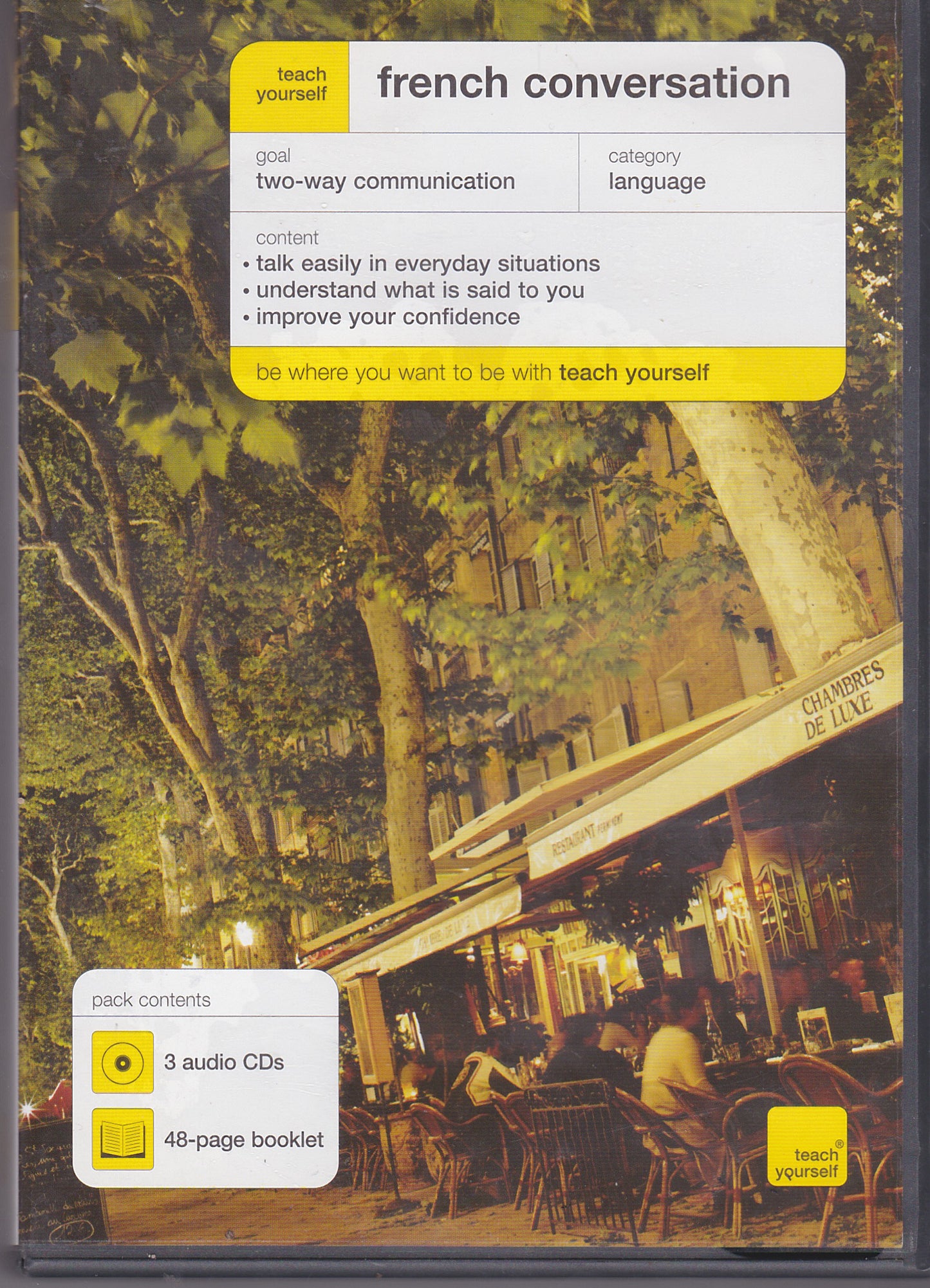 Teach Yourself French Conversation by Jean-Claude Arragon (CD-Audio, 2005) image 1