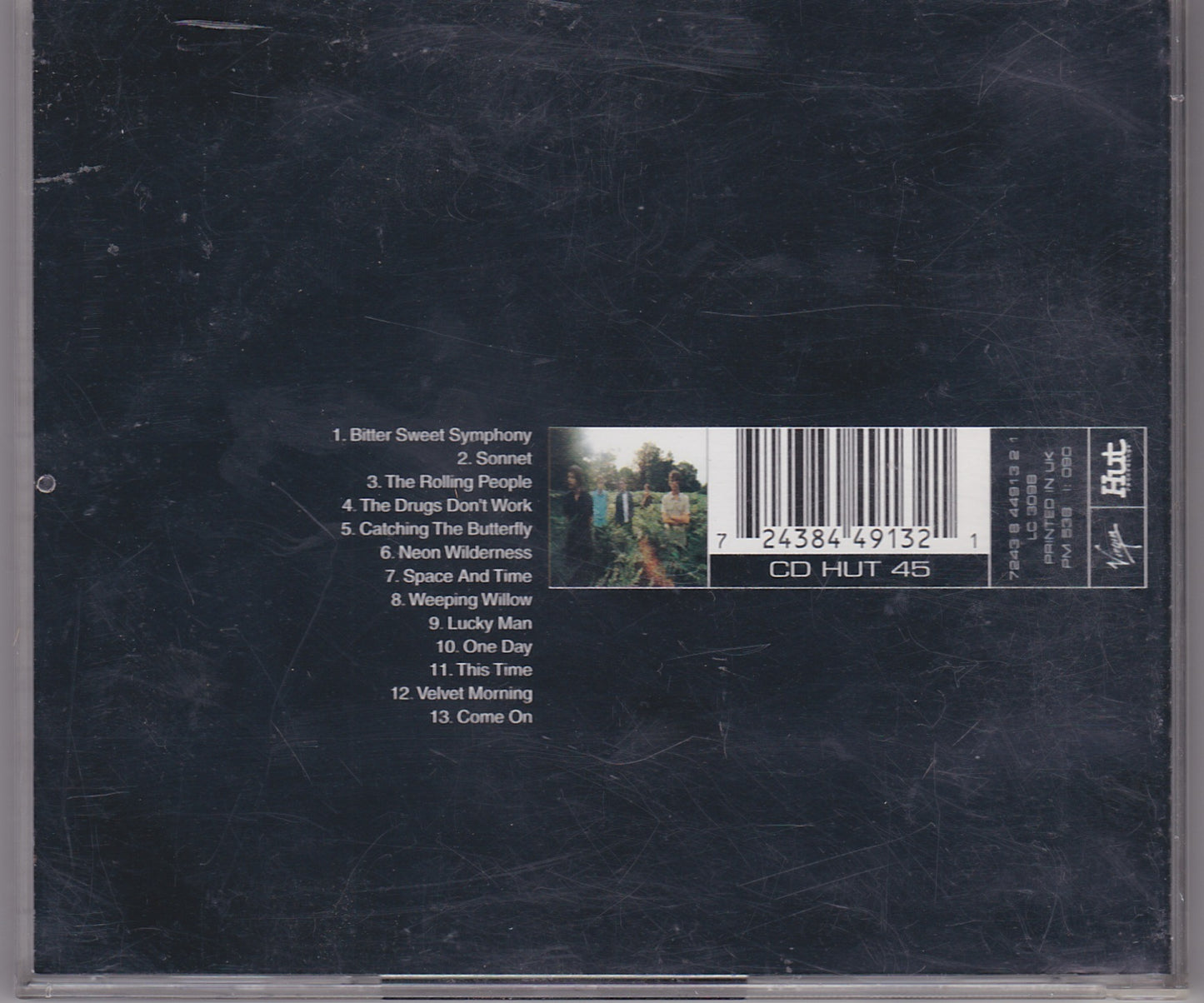 The Verve – Urban Hymns (7243 8 44913 2 1 - CD HUT 45) image 2