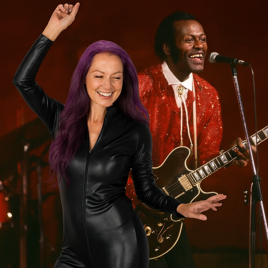 Leather Clad Woman with My Ding-a-Ling