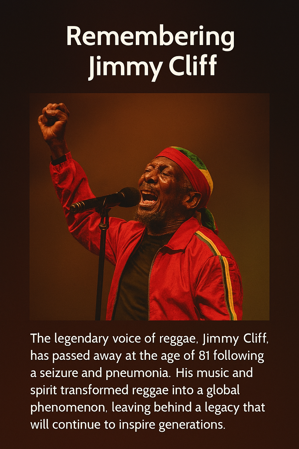 Remembering Jimmy Cliff