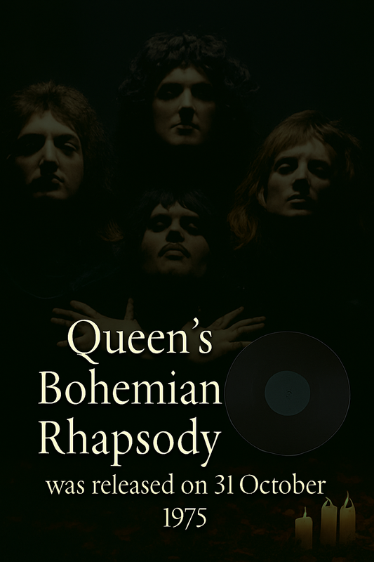 Bohemian Rhapsody, released on 31 October 1975. 