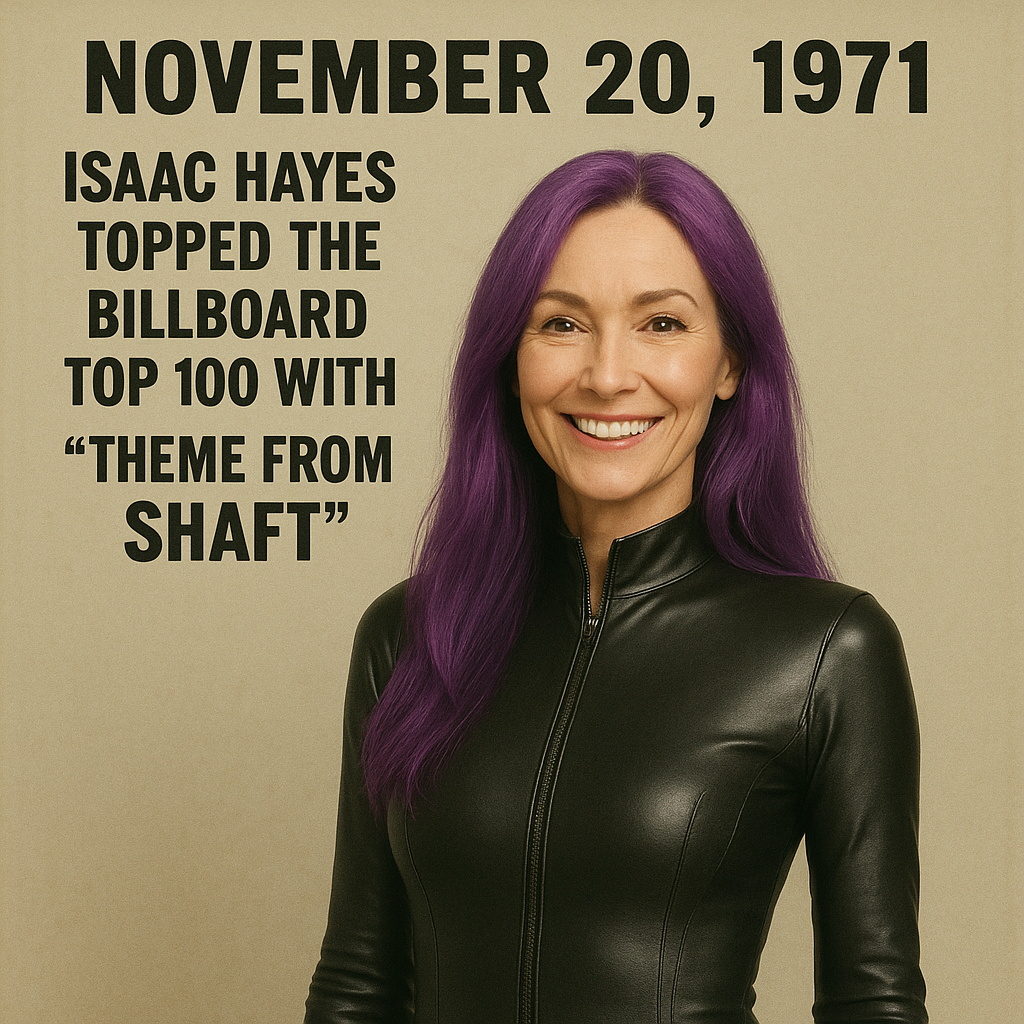 Leather Clad Woman remembering Shaft