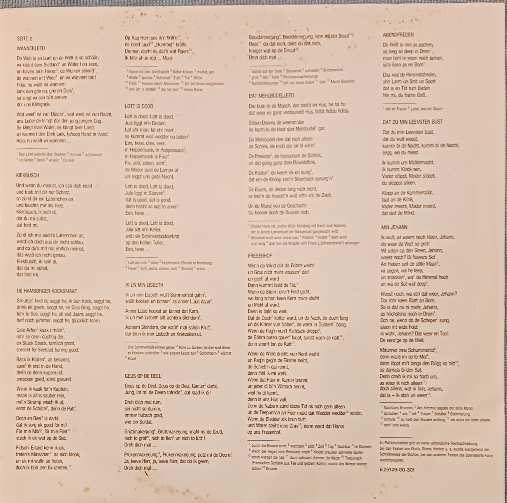 Bergedorf Kammerchor - Hellmut Wormsbacher: Wi singt plaff image 3