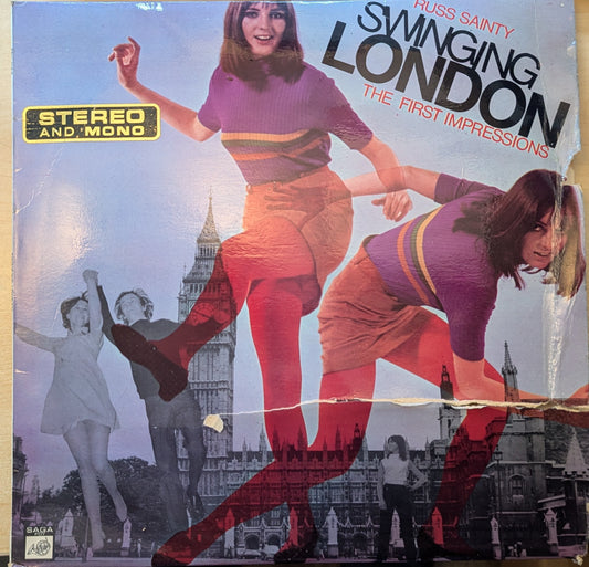 The First Impression / Russ Sainty ‎– Swinging London (FDY 2100) image 1