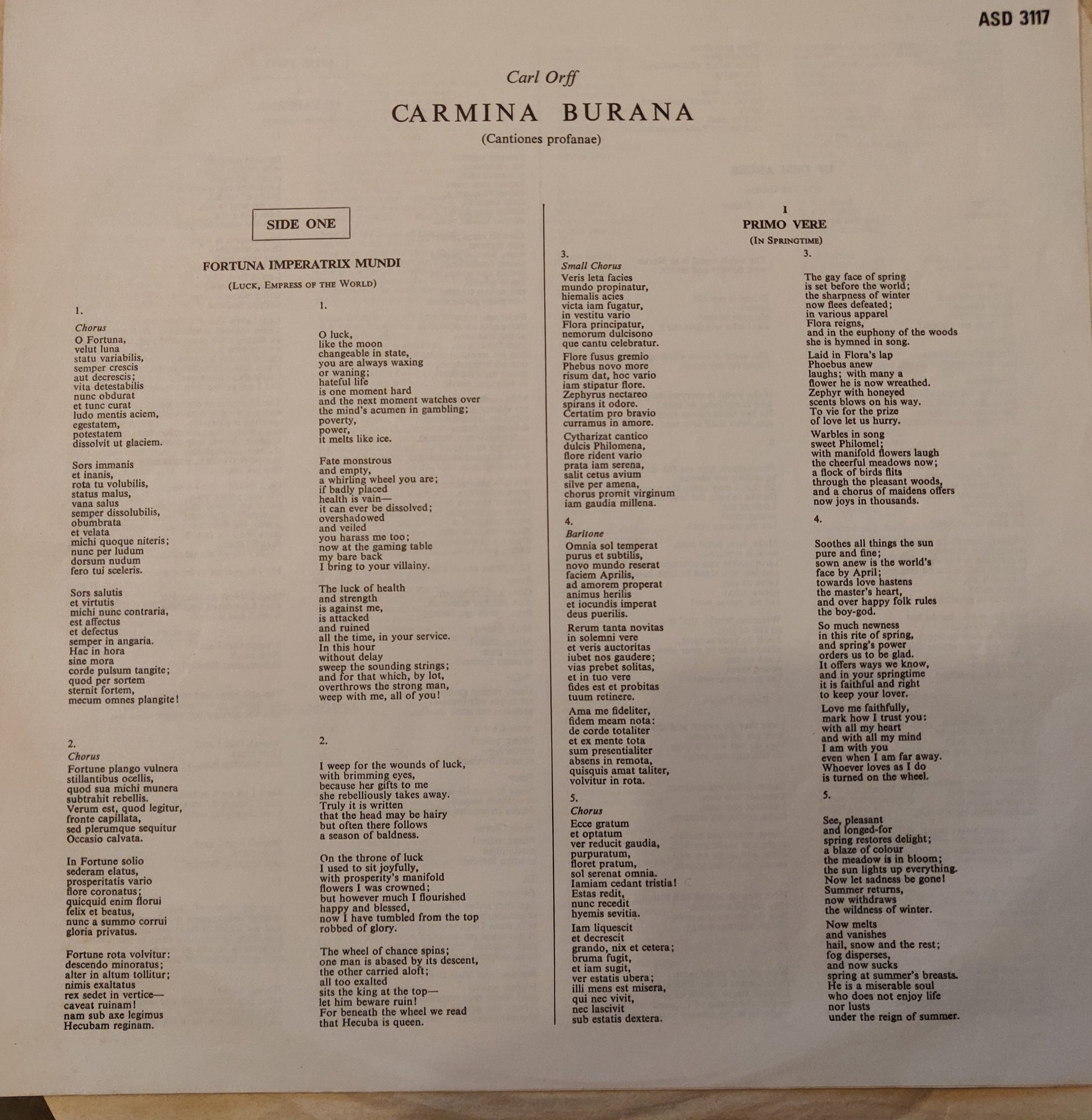 Carmina Burana (ASD 3117) image 3