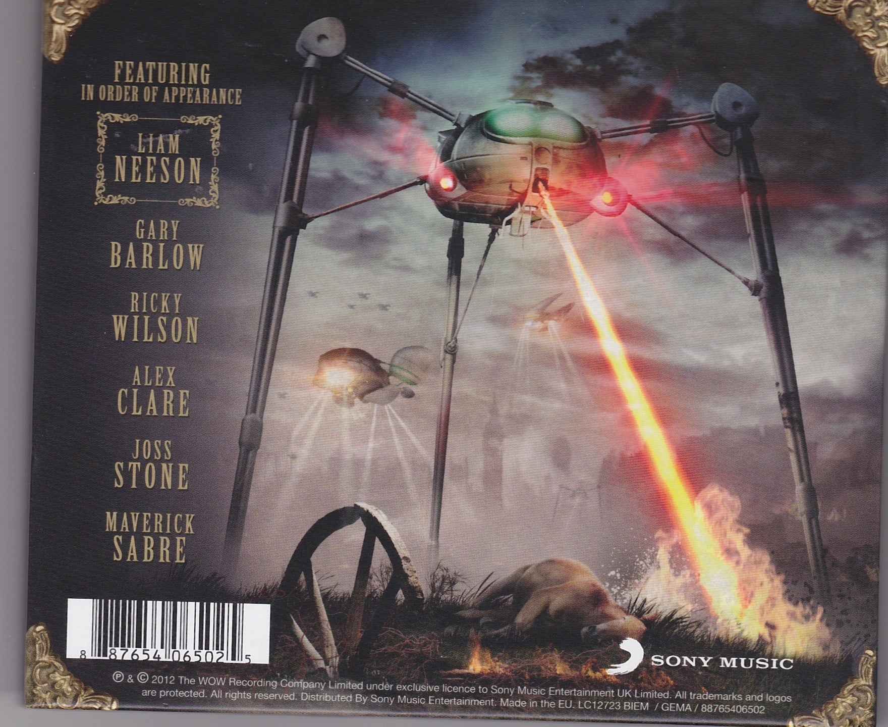 Jeff Wayne ‎– Jeff Wayne's Musical Version Of The War Of The Worlds The New Generation image 3