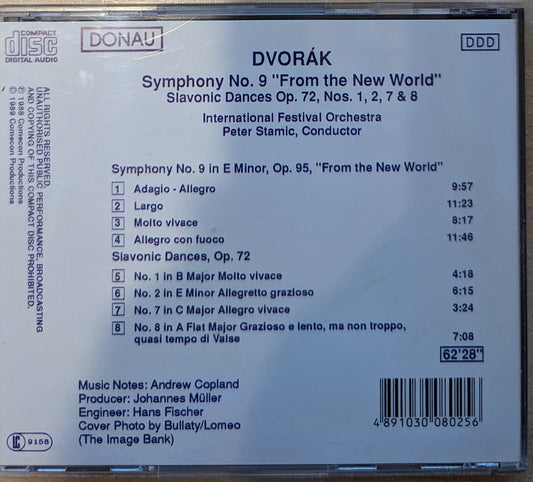 Dvorak/CSR Symphony Orchestra - Ondrej Lenard ‎– Symphony No. 9 "New World" - Slavonic Dances Op. 72, Nos. 1, 2, 7 & 8 image 2