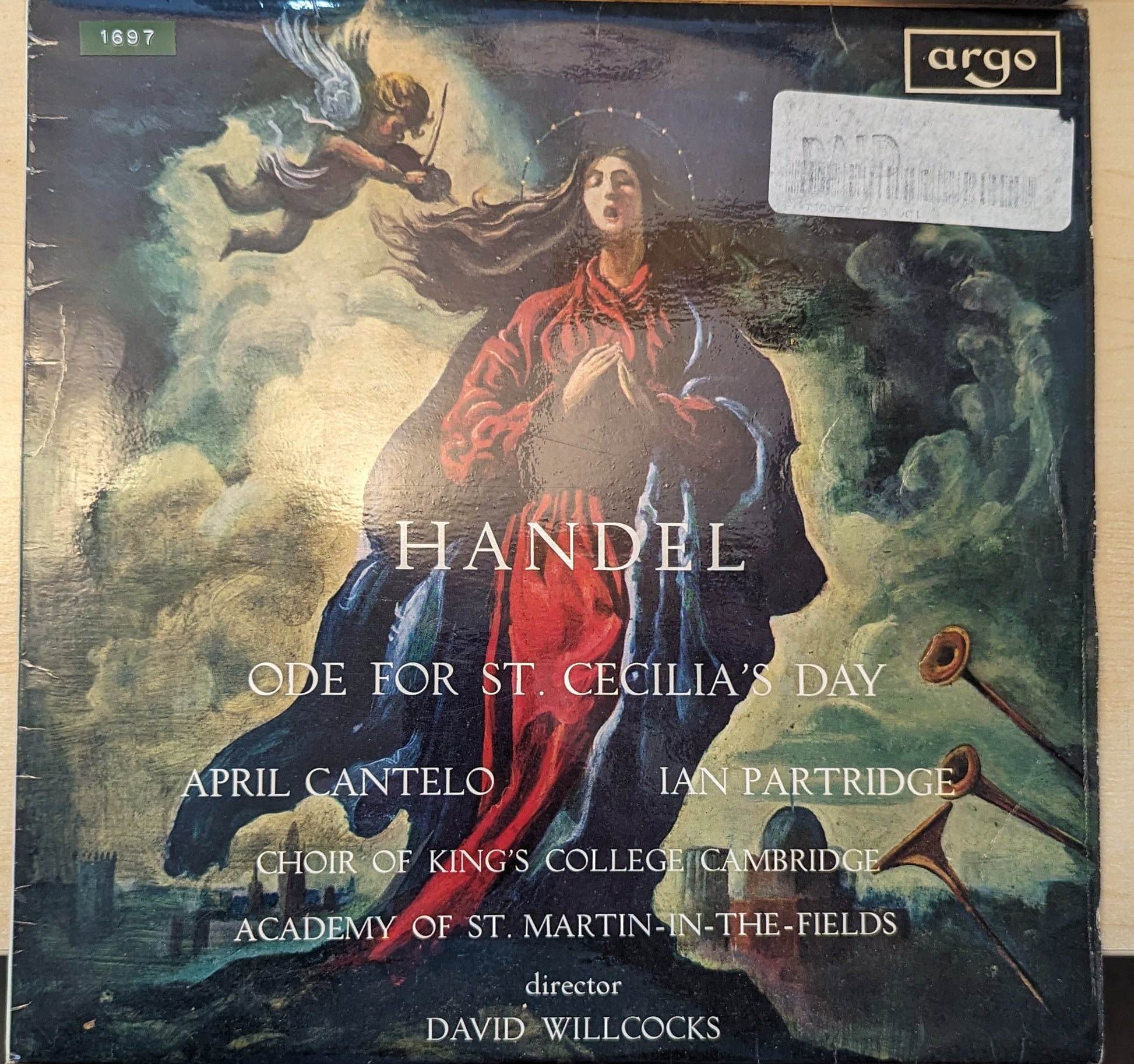 Handel – Ode For St. Cecilia's Day image 1