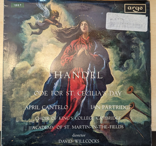 Handel – Ode For St. Cecilia's Day image 1