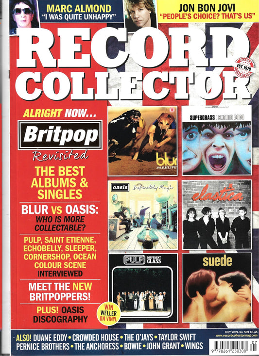 Record Collector Magazine - July 2024 - Free Postage image 1