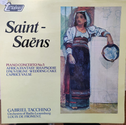 Gabriel Tacchino - Saint-Saëns Piano Concerto No.5 (TV 37108S) image 0