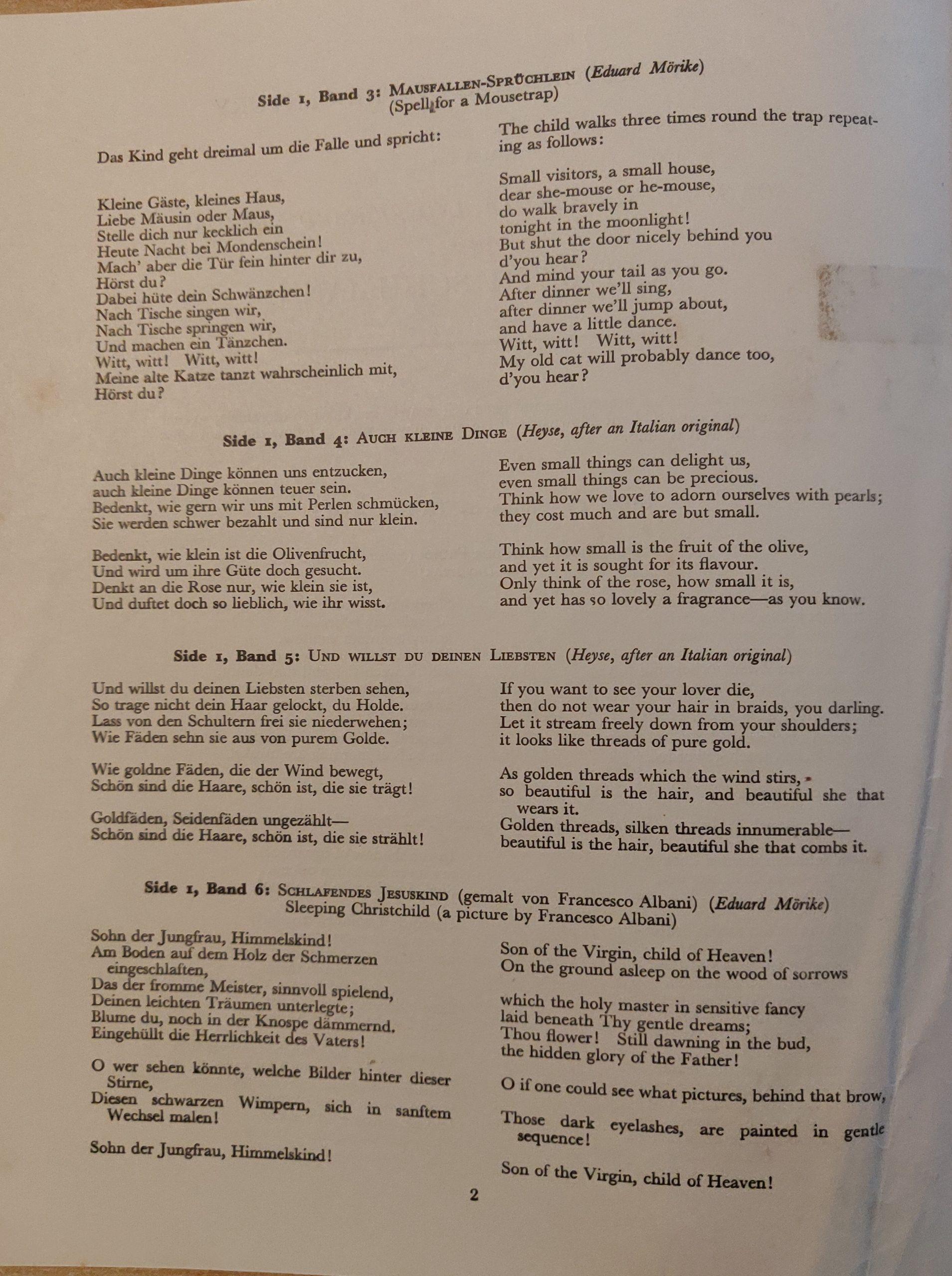 Elisabeth Schumann, Richard Strauss, Hugo Wolf ‎– Lieder (COLH.102.) image 7