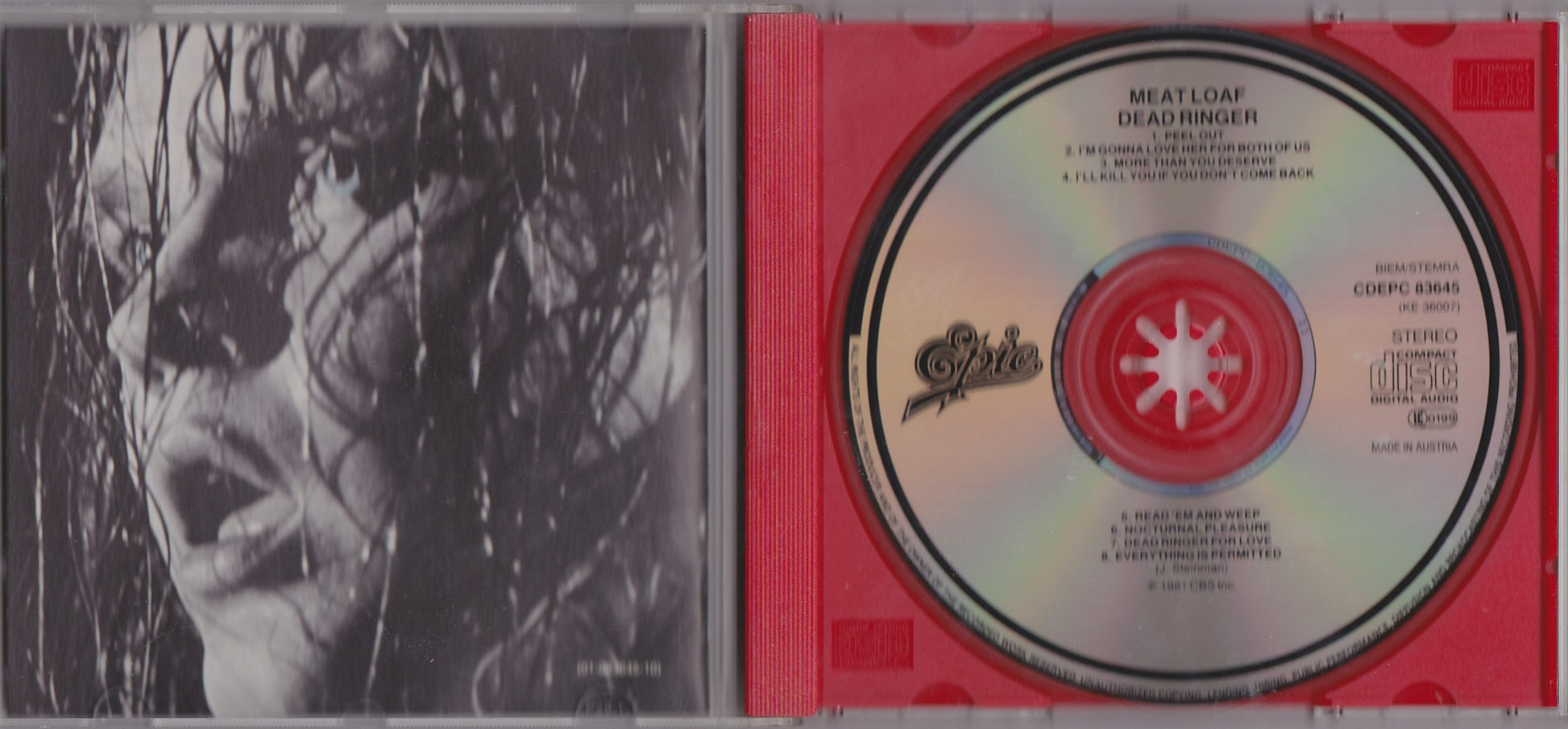 Meatloaf - Dead Ringer (DIDP 10308) image 3