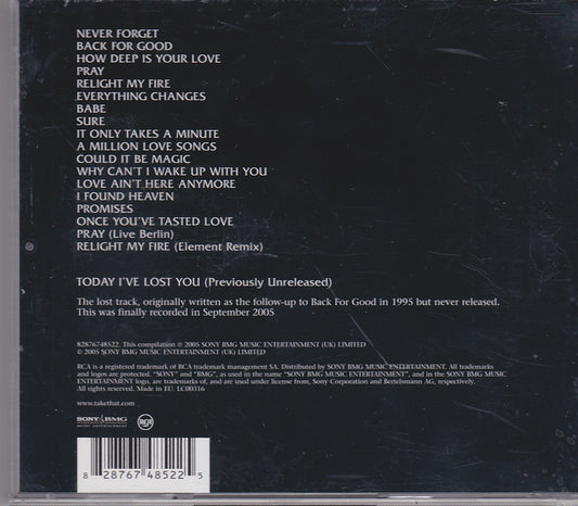 Take That ‎– The Ultimate Collection - Never Forget (82876748522) image 2