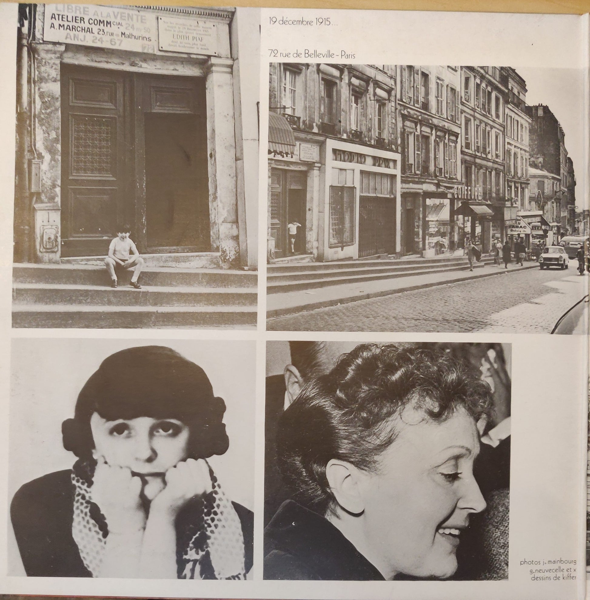 Edith Piaf – Le Disque D'Or D'Edith Piaf (2C 064 16053) image 2