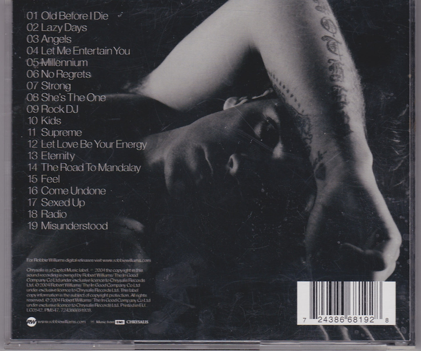 Robbie Williams ‎– Greatest Hits (724386681928) image 2