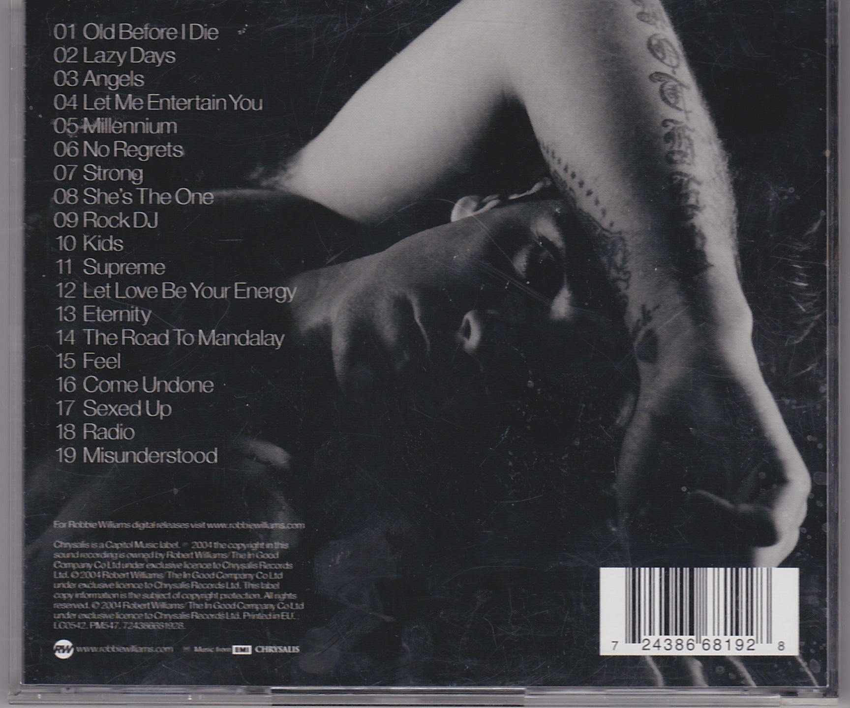 Robbie Williams ‎– Greatest Hits (724386681928) image 2