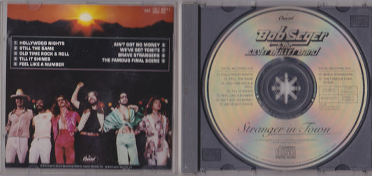 Bob Seger & The Silver Bullet Band ‎– Stranger In Town (CDP 7 46074 2) image 3